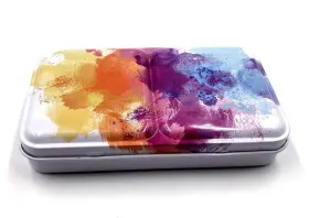 727536769828 ALIOTECH Travel Artist Watercolor Tins Box Paint #2