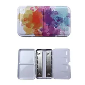 727536769828 ALIOTECH Travel Artist Watercolor Tins Box Paint