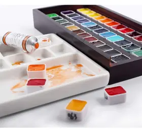 750139725922 ALIOTECH Pans Watercolor Paint Set Painting Di #3