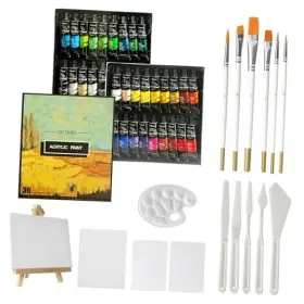 AP36 GC QUILL Art Acrylic Paint Set Painting Tubes AP36 GC QUILL Art Acrylic Paint Set Painting Tubes