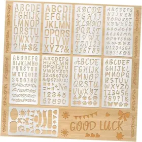 1014 GRETION Letter Stencils Alphabet Symbol 1014 GRETION Letter Stencils Alphabet Symbol