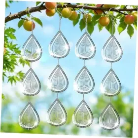 WS-W1 HOEYOVIV Reflective Wind Spinners Outdoors Steel Bird WS-W1 HOEYOVIV Reflective Wind Spinners Outdoors Steel Bird