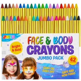 11838 JOYIN Body Paint Crayons Painting Safe Metallic Kit 11838 JOYIN Body Paint Crayons Painting Safe Metallic Kit