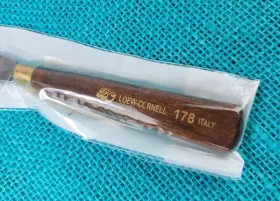 089241100267 LOEW-CORNELL Palette Knife Wooden Handle Trowel #3