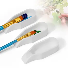 AW6626 MAGICFOUR Silicone Paint Brush Rest Holders Watercolor