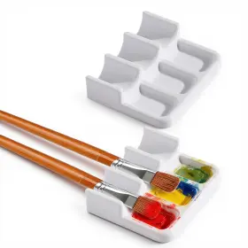 PBH-02 MANGPUNG Paint Brush Holders Slots Watercolor Oil Rest