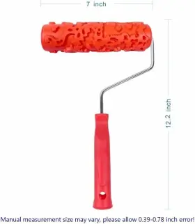 616361821095 NICHIYO Texture Roller Art Paint Rubber #2