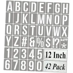 1101.2 REOLAN Alphabet Letter Stencils Painting Pack