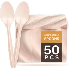 198168689295 THE PRO TN Disposable Spoons Compostable Soup
