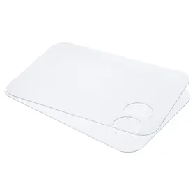 724708948814 UXCELL Acrylic Paint Tray Palette Rectangle Hole