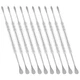 Suiwotin 10PCS Wax Carving Tool, Stainless Steel Sculpture Silver - Suiwotin 10PCS Wax Carving Tool, Stainless Steel Sculpture Silver -