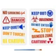FINGERINSPIRE 2 Pcs Warning Words Drawing Stencil with A Paint Brush 11.7x8.3... FINGERINSPIRE 2 Pcs Warning Words Drawing Stencil with A Paint Brush 11.7x8.3...