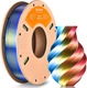 ERYONE Silk Tri Color PLA Filament PLA-250g, Triple Red Yellow Blue ERYONE Silk Tri Color PLA Filament PLA-250g, Triple Red Yellow Blue