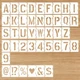 Qdfmkac 2 Inch Letter Stencils for Painting, 42 Pcs Reusable 2 INCH, white Qdfmkac 2 Inch Letter Stencils for Painting, 42 Pcs Reusable 2 INCH, white