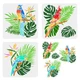 FINGERINSPIRE 3 Pcs Parrot Stencil 11 inches x 11 inches, - 3 FINGERINSPIRE 3 Pcs Parrot Stencil 11 inches x 11 inches, - 3