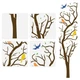 FINGERINSPIRE 4PCS Tree of Life Painting Stencil - 4 Pcs FINGERINSPIRE 4PCS Tree of Life Painting Stencil - 4 Pcs