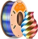 ERYONE Silk Tri Color PLA Filament PLA-250g, Triple Red Yellow Blue ERYONE Silk Tri Color PLA Filament PLA-250g, Triple Red Yellow Blue