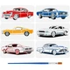 FINGERINSPIRE 6PCS Sports Cars Stencils 11.8 inches, Red, Blue, Orange, White FINGERINSPIRE 6PCS Sports Cars Stencils 11.8 inches, Red, Blue, Orange, White