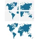 FINGERINSPIRE 4 Pcs Big World Map Painting Stencil 8.3x11.7 inch Reusable Wor... FINGERINSPIRE 4 Pcs Big World Map Painting Stencil 8.3x11.7 inch Reusable Wor...