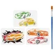 FINGERINSPIRE 3 Pcs Sport Car Drawing Stencil with A Paint Brush 11.7x8.3inch... FINGERINSPIRE 3 Pcs Sport Car Drawing Stencil with A Paint Brush 11.7x8.3inch...