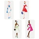 FINGERINSPIRE 4 PCS Fashion Woman Stencil for Painting – FINGERINSPIRE 4 PCS Fashion Woman Stencil for Painting –