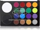 UCANBE Face & Body Paint, Water Activated SFX Makeup Palette - Extra Large White UCANBE Face & Body Paint, Water Activated SFX Makeup Palette - Extra Large White