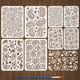 FINGERINSPIRE 8Pcs Paisley 297x210mm/11.7x8.3inch, 200x140mm/7.9x5.5inch FINGERINSPIRE 8Pcs Paisley 297x210mm/11.7x8.3inch, 200x140mm/7.9x5.5inch